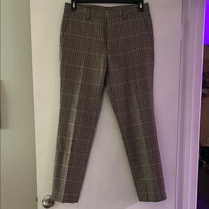 J. Crew Ludlow Slim Trousers in Tan and Black